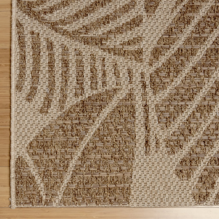 Studio by Brown Jordan Yarra Brown Indoor/Outdoor Rug Wayfair